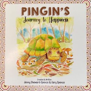 Pingin's Journey to Happiness book, poster, memory cards set