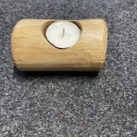 Wooden Candle Holder 1 candle