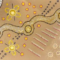 First Nations Postcard - Under the Rainy Sky