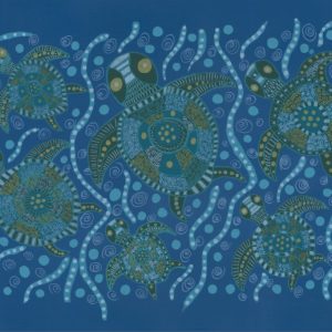 Indigenous Print - Ocean Turtles